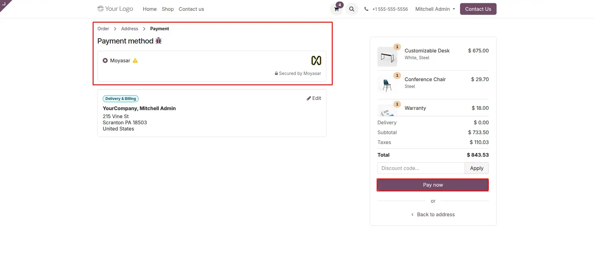 Secure Payment Choices