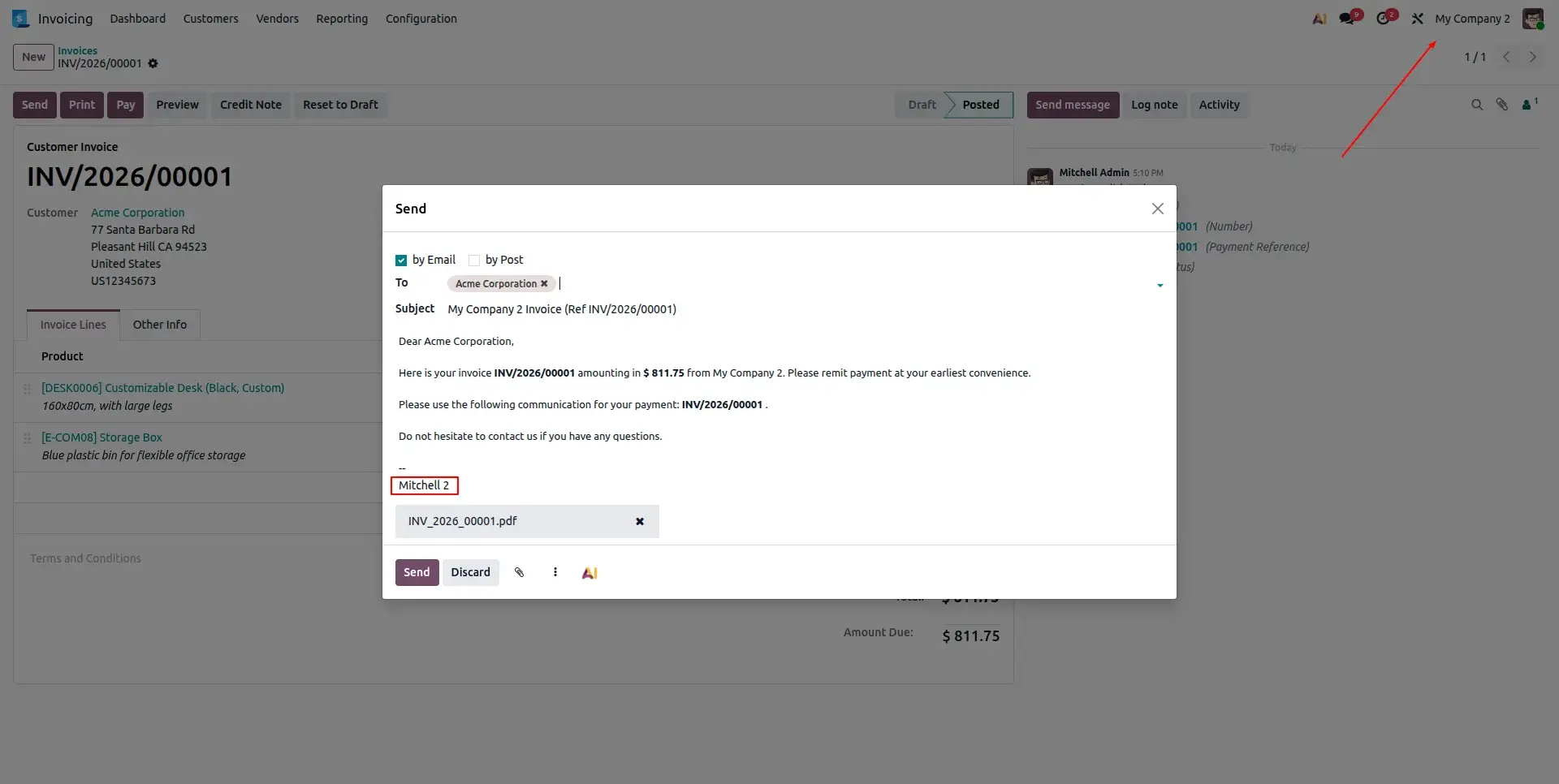 Smart Email Composer Integration