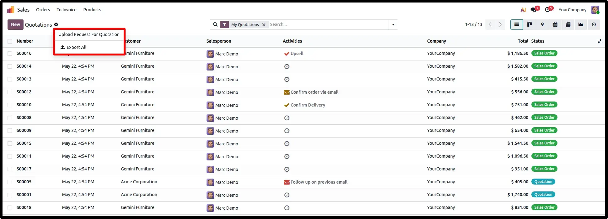 List View After Import Restriction Applied