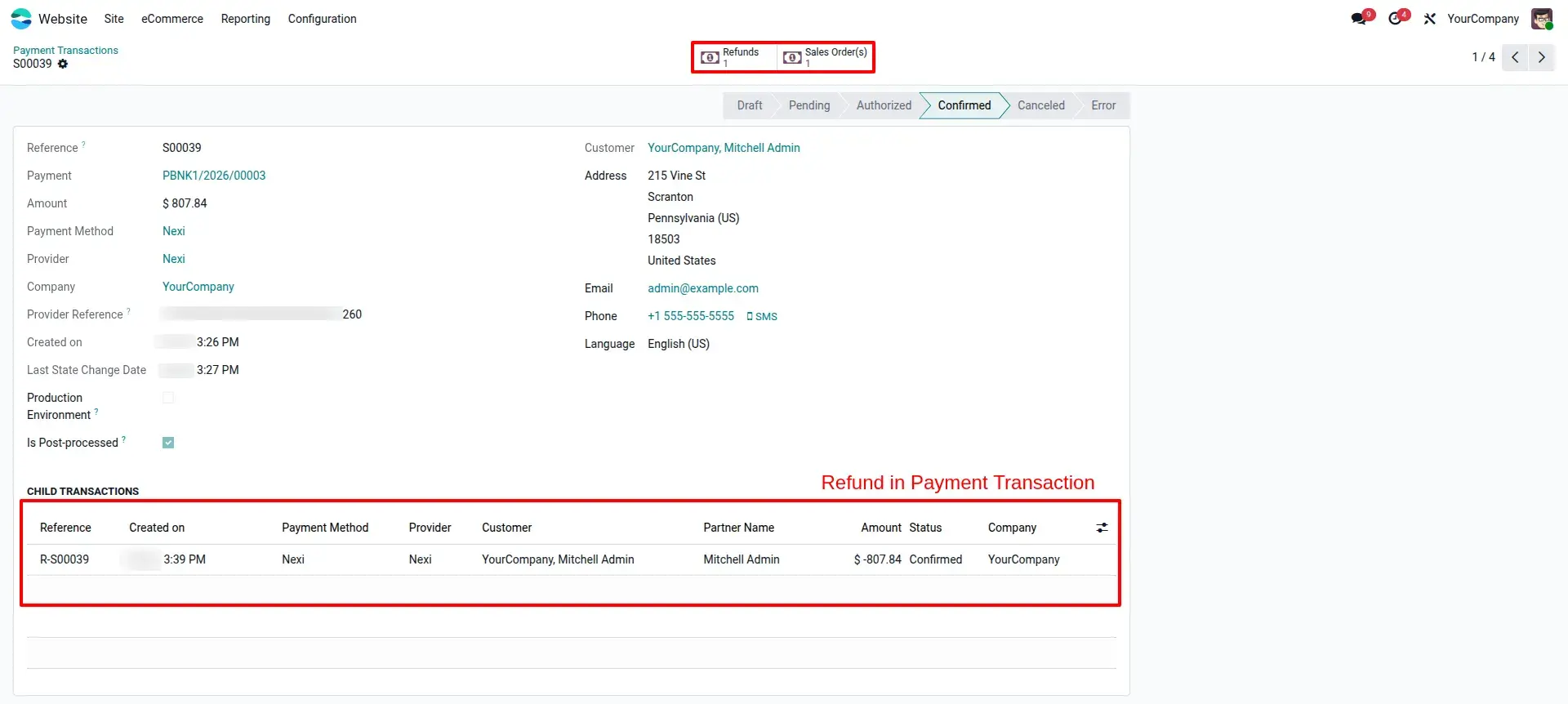 Backend Tracking